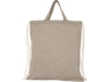 Сумка-рюкзак Pheebs из переработанного хлопка, 150 г/м² (натуральный)  (Изображение 2)
