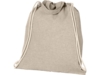 Сумка-рюкзак Pheebs из переработанного хлопка, 150 г/м² (натуральный)  (Изображение 4)