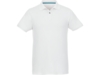 Рубашка поло Beryl из переработанных органических материалов, мужская (белый) S (Изображение 2)