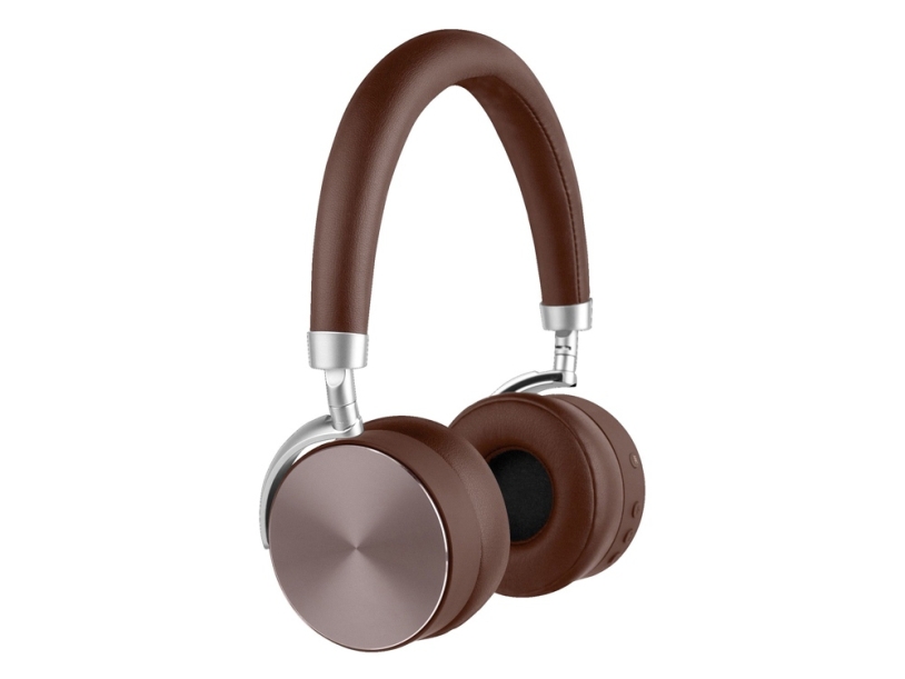 Беспроводные наушники с шумоподавлением Mysound BH-13 ANC (коричневый)  (Изображение 1)