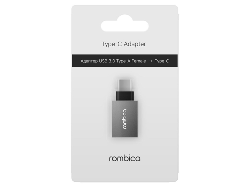 Rombica Type-C Adapter M, металлический (Изображение 3)