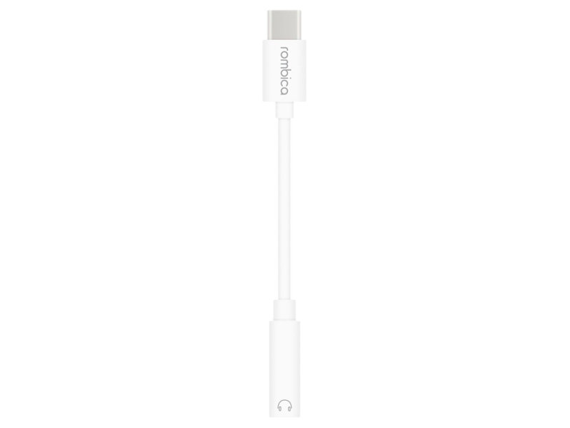 Rombica Type-C Adapter 3.5 White, белый (Изображение 1)