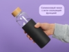 Стеклянная бутылка для воды в силиконовом чехле Refine (Изображение 18)