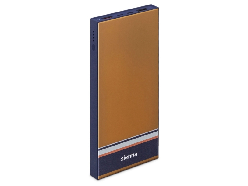 Внешний беспроводной аккумулятор NEO ARIA WIRELESS, 12000 mAh (коричневый)  (Изображение 2)