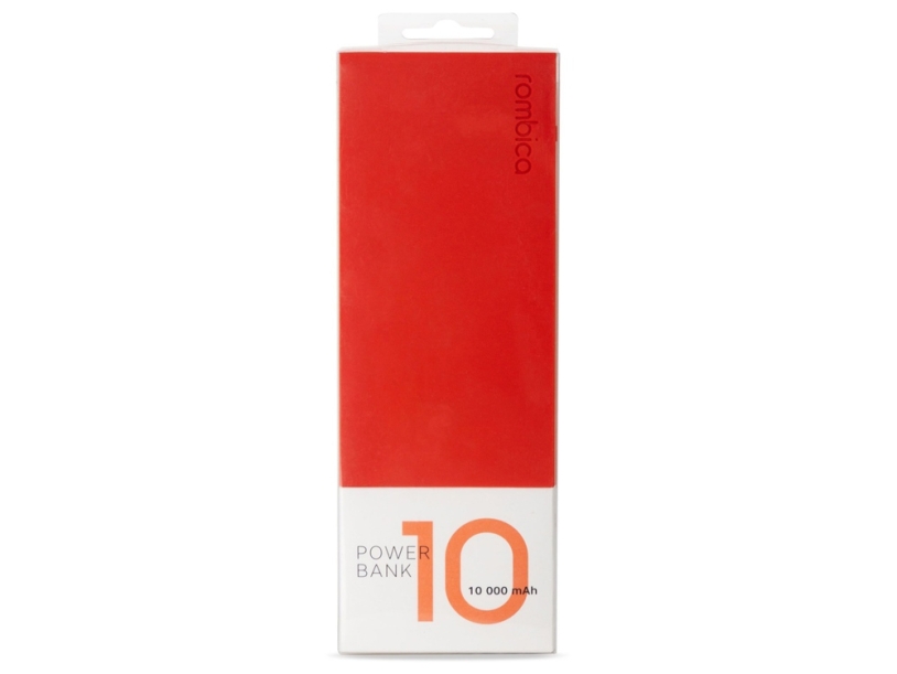 Внешний аккумулятор NEO Axioma, 10000 mAh (красный)  (Изображение 4)