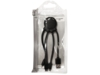 Зарядный кабель Octopus Light с подсветкой логотипа, черный (Изображение 3)