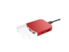 USB хаб Mini iLO Hub (красный)  (Изображение 1)