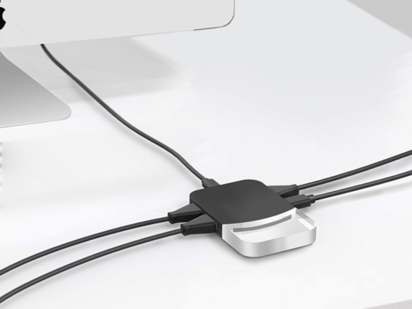 USB хаб Mini iLO Hub (черный)  (Изображение 2)
