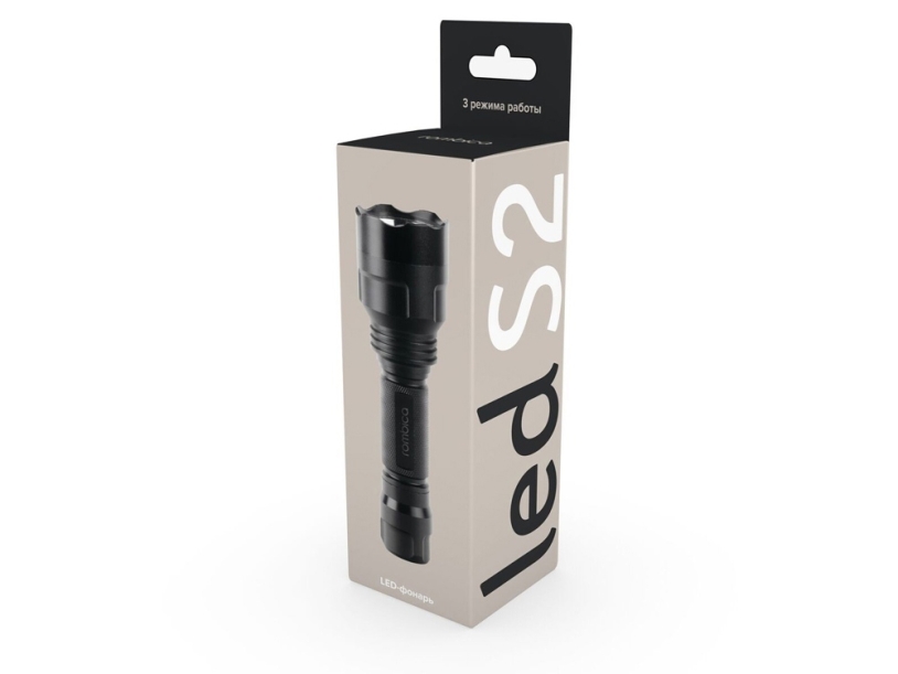 Фонарь светодиодный Rombica LED S2, Cree XPE, 200лм, алюминий (Изображение 3)