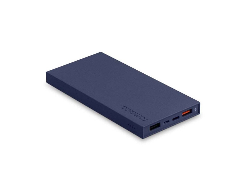 Внешний аккумулятор NEO ARIA, 10000 mAh (синий/оливковый)  (Изображение 2)