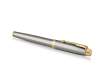 Перьевая ручка Parker IM Metal Brushed Metal GT, перо: F, цвет чернил: blue (Изображение 4)