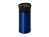 Вакуумная герметичная термокружка Upgrade (темно-синий/темно-синий)  (Изображение 2)