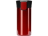 Вакуумная герметичная термокружка Upgrade (красный/красный)  (Изображение 5)
