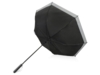 Зонт-трость Reflect полуавтомат, в чехле, черный (Р) (Изображение 3)
