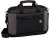 Портфель для ноутбука 16'' WENGER Underground, черный/серый, полиэстер, 43 x 9 x 31 см, 9 л (Изображение 4)