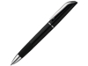 Ручка шариковая пластиковая Quantum (черный)  (Изображение 1)