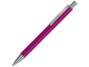 Ручка шариковая металлическая Groove (розовый)  (Изображение 1)