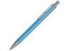 Ручка шариковая металлическая Groove (голубой)  (Изображение 1)