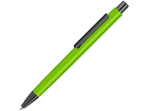 Металлическая шариковая ручка Ellipse gum soft touch с зеркальной гравировкой (светло-зеленый) 
