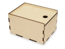 Деревянная подарочная коробка-пенал, М (натуральный) M