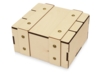 Деревянная подарочная коробка с крышкой Ларчик на бечевке (Изображение 1)