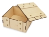 Деревянная подарочная коробка с крышкой Ларчик на бечевке (Изображение 2)