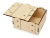 Деревянная подарочная коробка с крышкой Ларчик на бечевке (Изображение 3)