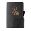 Кошелек с отделением для монет и держателем для карт C-Secure RFID, черный (Изображение 3)
