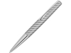 Ручка шариковая металлическая Elegance из карбонового волокна (серебристый)  (Изображение 1)