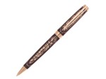 Ручка шариковая Renaissance (коричневый/золотистый) 