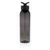 Герметичная бутылка для воды из AS-пластика, черная (Изображение 1)