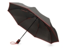 Зонт складной Motley с цветными спицами (красный) 