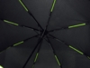 Зонт складной Motley с цветными спицами (зеленый)  (Изображение 7)