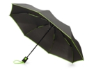 Зонт складной Motley с цветными спицами (зеленый) 