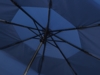 Зонт складной Canopy с большим двойным куполом (d126 см) (синий)  (Изображение 6)