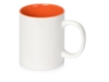 Кружка Sublime Color XL для сублимации (оранжевый/белый)  (Изображение 1)
