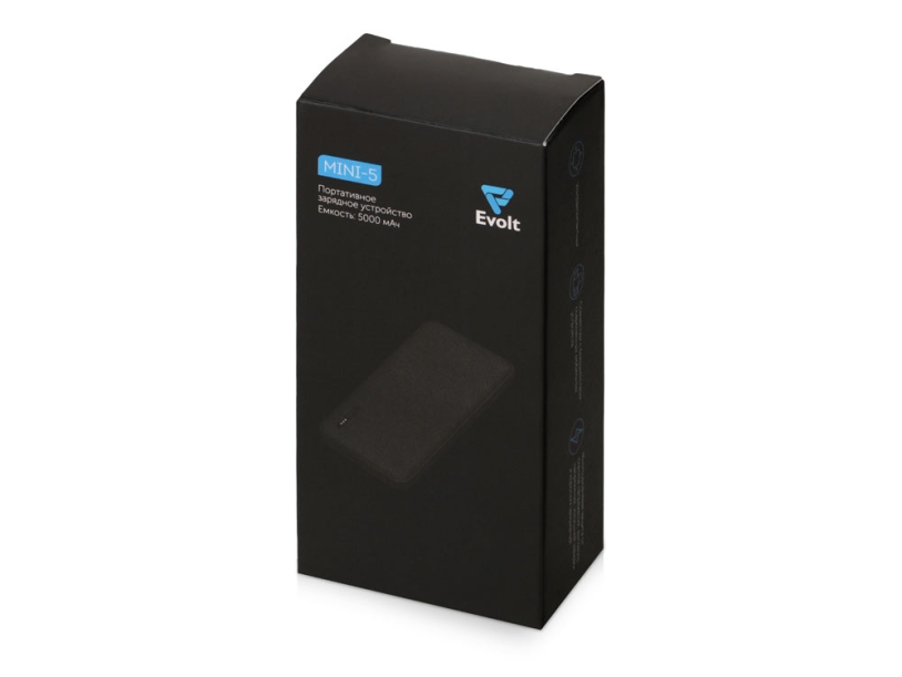 Внешний аккумулятор Mini-5, 5000 mAh (серый)  (Изображение 11)