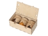 Подарочный набор с тремя видами варенья в деревянной коробке Trio Sweet (Изображение 2)