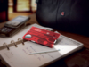 Швейцарская карточка SwissCard Lite, 13 функций (красный прозрачный)  (Изображение 4)