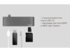 Сетевой USB адаптер/концентратор 5 в 1 Rombica Type-C M2, серый (Изображение 6)