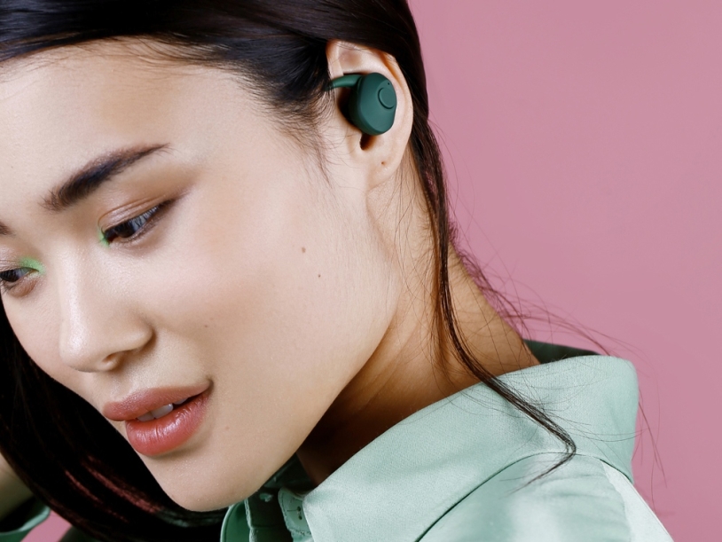 Беспроводные наушники TWS MySound Shark (зеленый)  (Изображение 9)