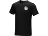 Мужская футболка Azurite с коротким рукавом, изготовленная из натуральных материалов, черный (Изображение 5)