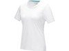 Женская футболка Azurite с коротким рукавом, изготовленная из натуральных материалов, белый (Изображение 1)