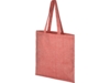 Эко-сумка Pheebs из переработанного хлопка (красный)  (Изображение 1)
