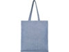Эко-сумка Pheebs из переработанного хлопка (синий)  (Изображение 2)