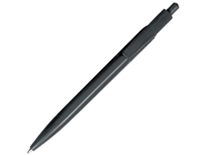 Ручка пластиковая шариковая Alessio из переработанного ПЭТ (черный) черные чернила