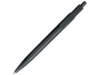 Ручка пластиковая шариковая Alessio из переработанного ПЭТ (черный) синие чернила (Изображение 1)