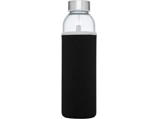 Бутылка спортивная Bodhi из стекла (черный) 