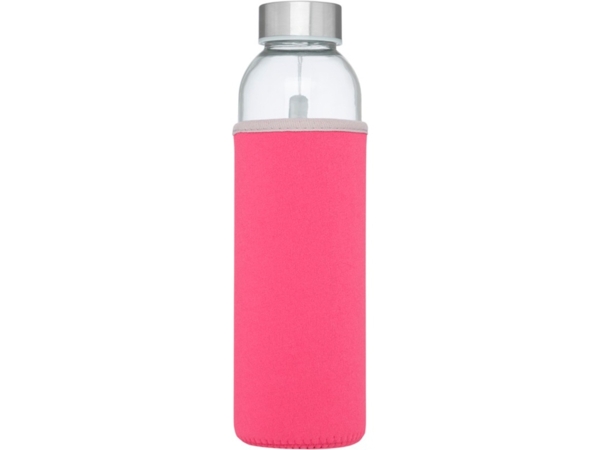 Бутылка спортивная Bodhi из стекла (розовый) 