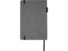 Блокнот Orin, формат А5, из переработанного ПЭТ, серый яркий (Изображение 3)